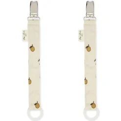 2 PACK PACIFIER STRAP | LEMON
