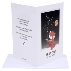 A6 DOBBELTKORT M/STJERNETEGN | SKYTTEN