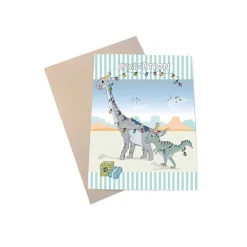 A6 INVITATIONSKORT - 6 STK | DINO