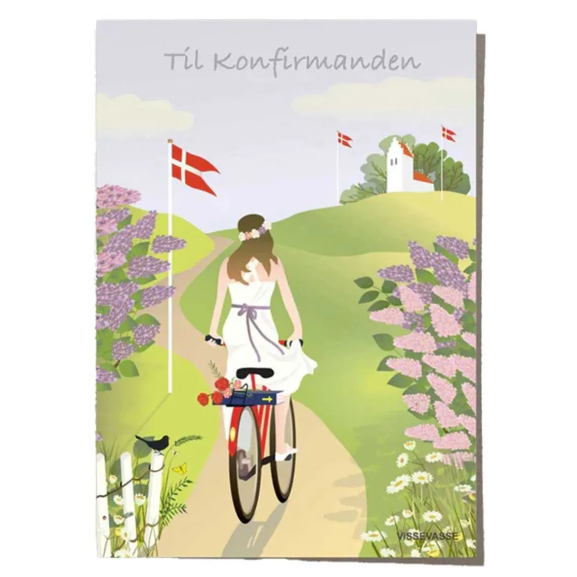 A7 MINI GREETING KORT | PIGE KONFIRMAND