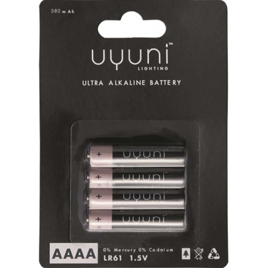 AAAA BATTERI 1,5V - 4 STK/PK