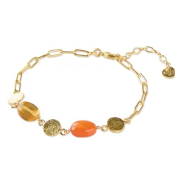 AESTHETIC CITRINE CARNELIAN ARMBÅND