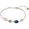 AESTHETIC LAPIS LAZULI ROSE QUARTZ BRACELET