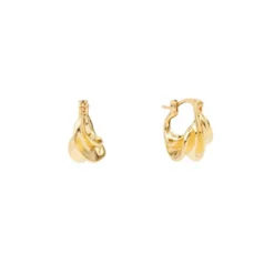 AFRIKA PETITE HOOPS | FORGYLDT