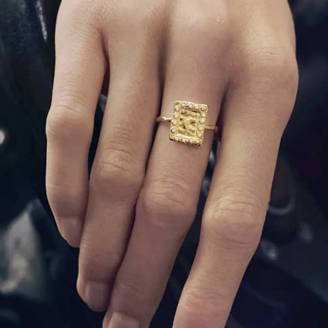 AIDA RING | FORGYLDT