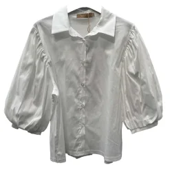 AIVORY BLOUSE | OPTICAL WHITE