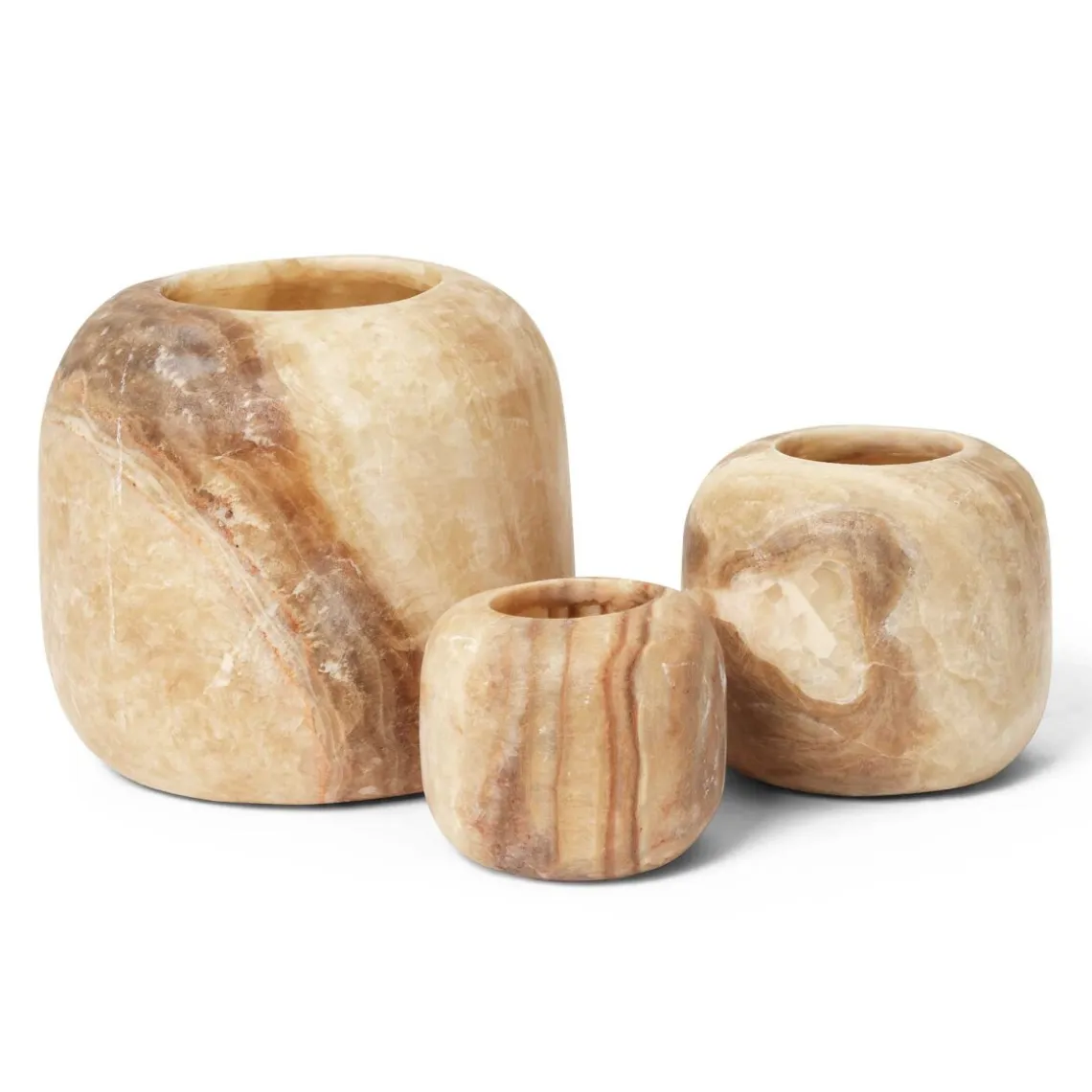 ALABASTER STAGE CURRA 14 CM | BRUN