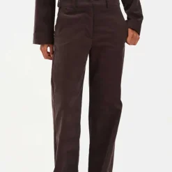 ALICE WIDE CORD PANTS | EXPRESSO BROWN