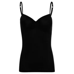 ALLURE VATTERET BH-CAMISOLE | SORT