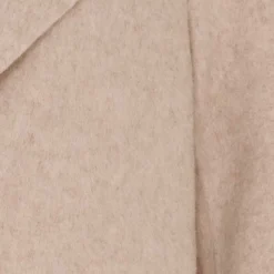 ALPACA COAT | LIGHT BROWN MELANGE