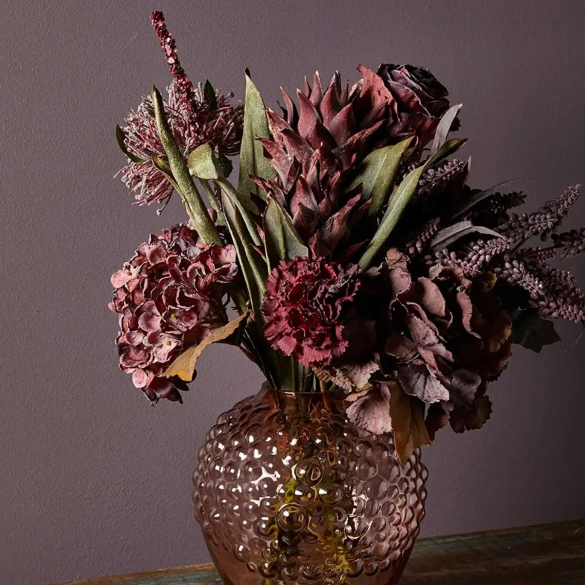 AMBROSIA STILK 50 CM - GRØN/RØD