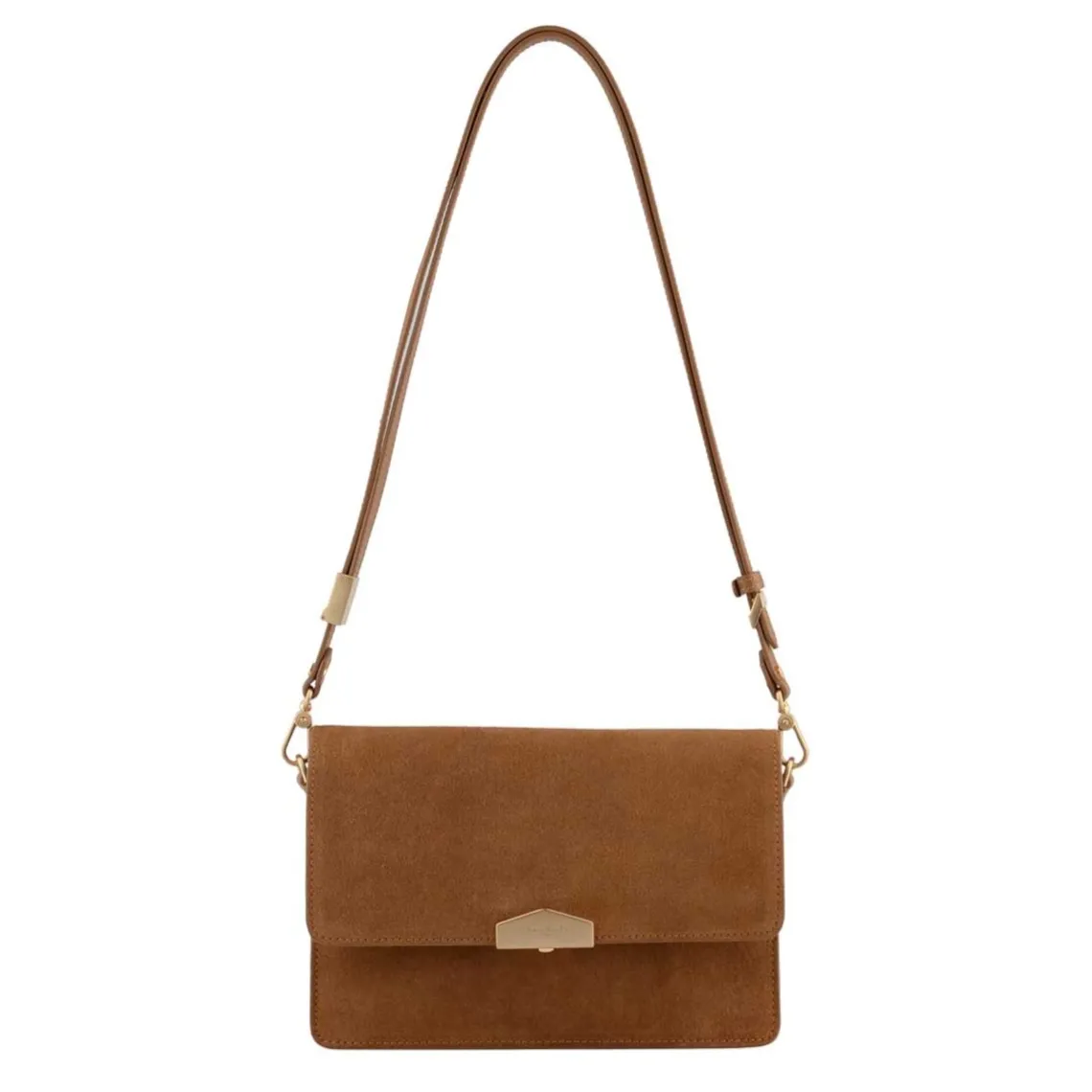 ANJOU MEDIUM CROSSBAG | CAMEL