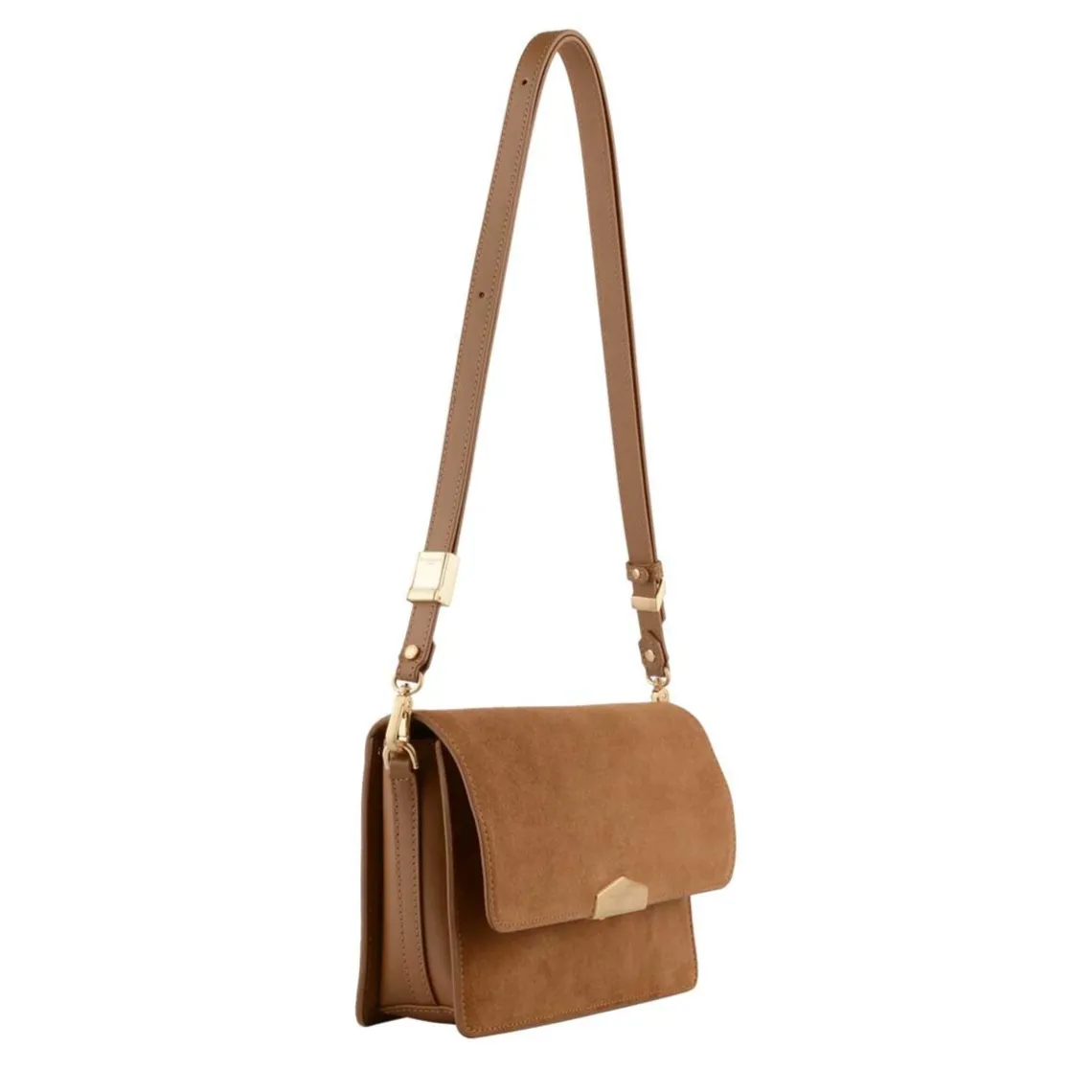 ANJOU MEDIUM CROSSBAG | CAMEL