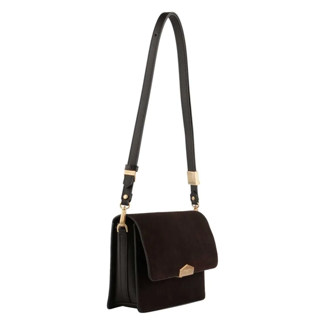 ANJOU MEDIUM CROSSBAG | MARRON