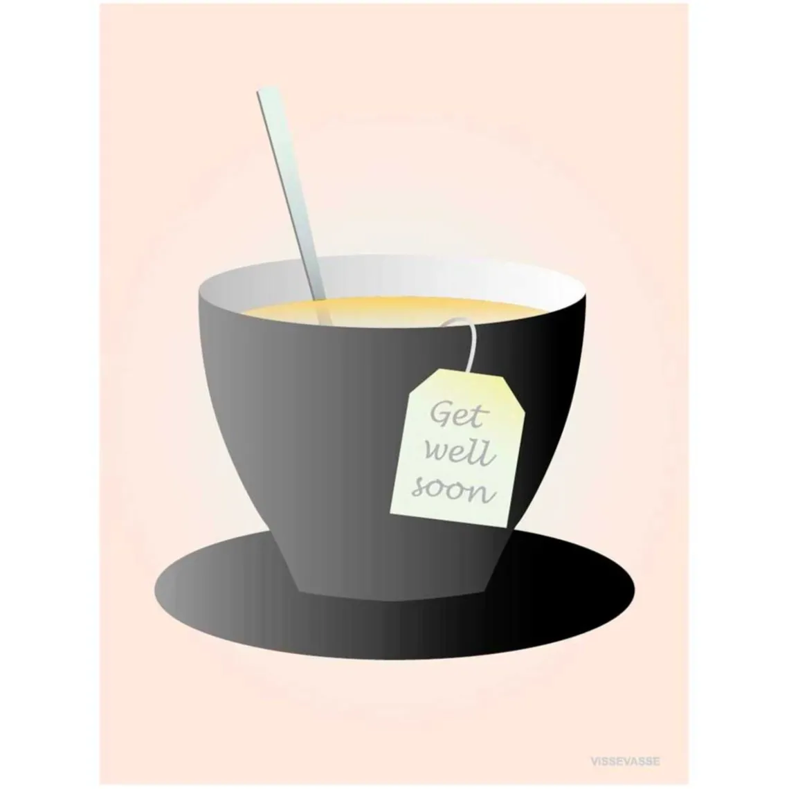 ANLEDNINGSKORT A6 | GET WELL SOON