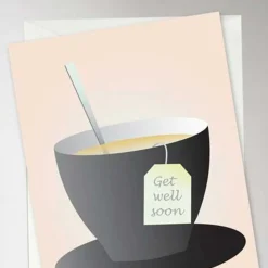 ANLEDNINGSKORT A6 | GET WELL SOON