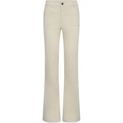 ANN CHARLOTTE JEANS UNDONE | ECRU