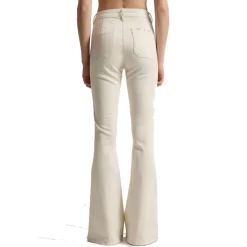 ANN CHARLOTTE JEANS UNDONE | ECRU