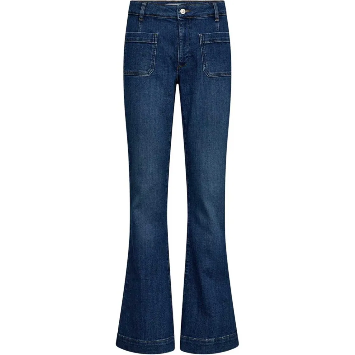 ANN CHARLOTTE JEANS WASH CAMDEN | DENIM BLUE