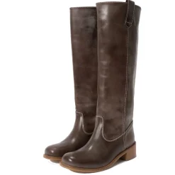 ANN ESCOVADO STØVLER | DARK BROWN