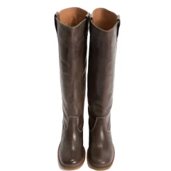 ANN ESCOVADO STØVLER | DARK BROWN