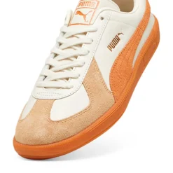 ARMY TRAINER SNEAKERS | ALPINE SNOW/CARAMEL LATTE
