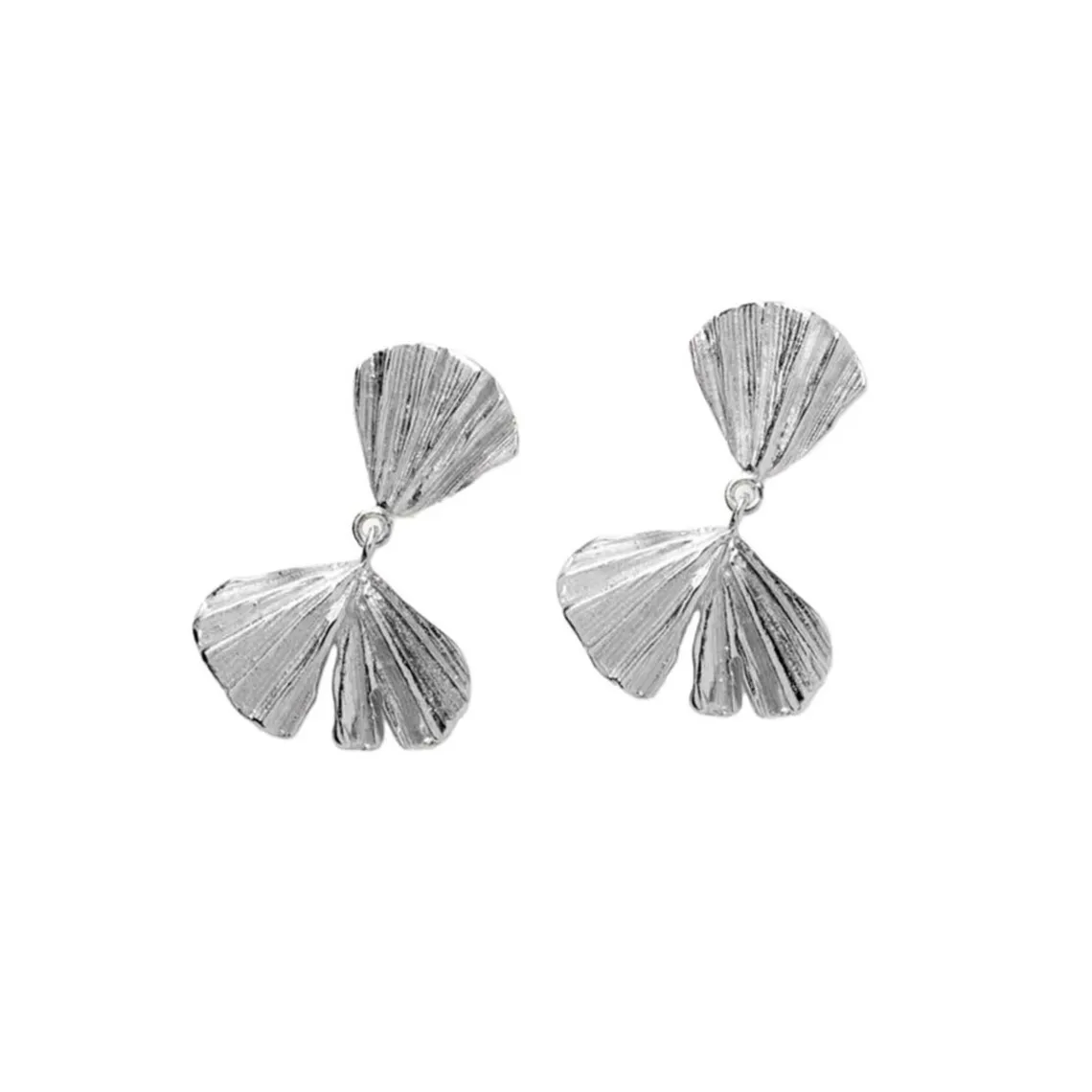 AUTUMN LEAF EARRINGS | SØLV