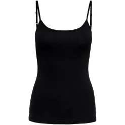 AVA SINGLET TOP | BLACK