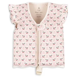 AVERY SWIM VEST | CHERRY PINK MOTIF