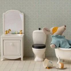 BADERUMSMØBEL, MUS | RÅHVID