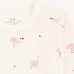 BALOO OSTRICH BODYSTOCKING | OFF WHITE