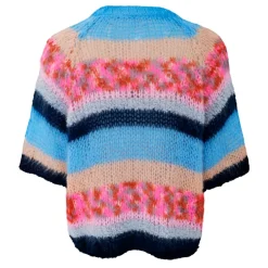 BCSOPHIE STRIPED JUMPER | BLUE MULTI