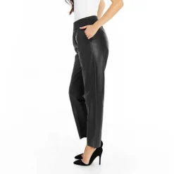 BELLE LOOSE FIT SKINDBUKSER | SORT