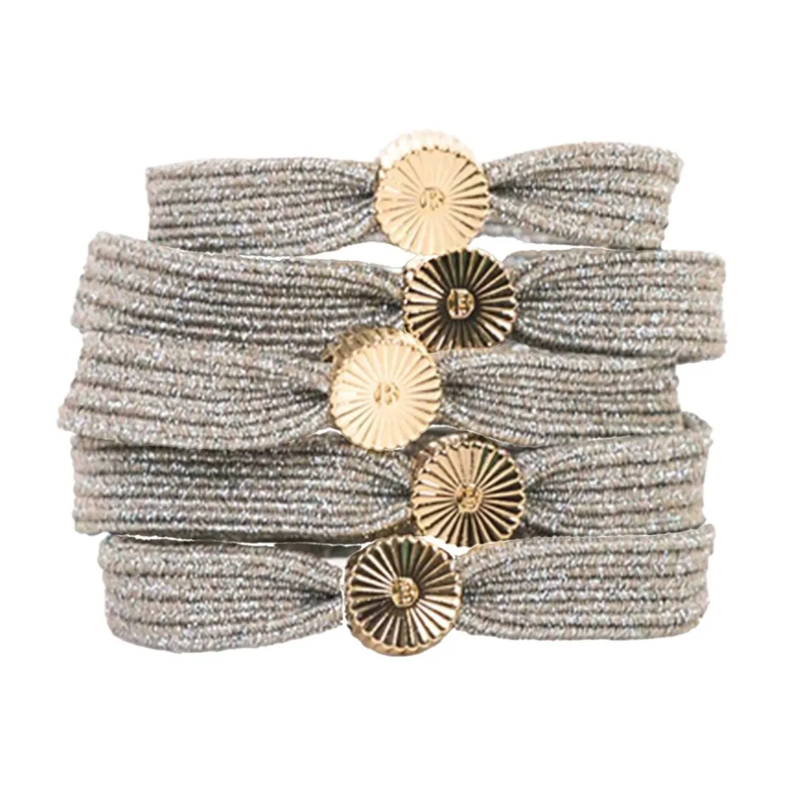 BELVU HÅRELASTIK | SILVER DREAM