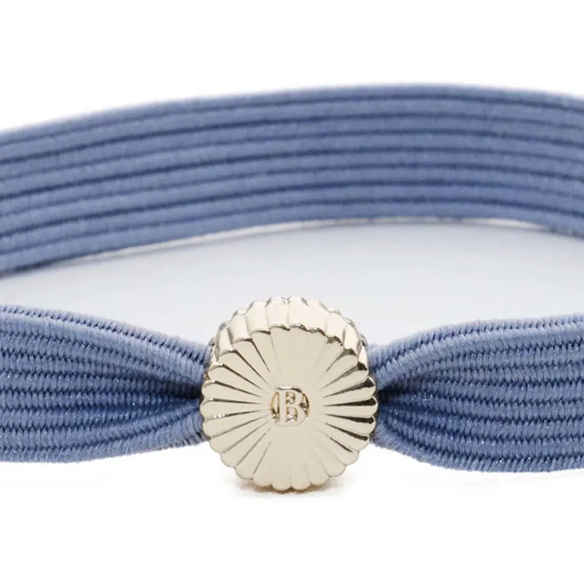 BELVU HÅRELASTIK | STEEL BLUE