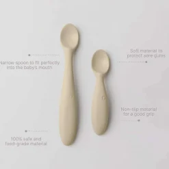 BIBS SPOON SET | VANILLA