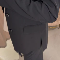 BLAZER MED SLIDS | NERO