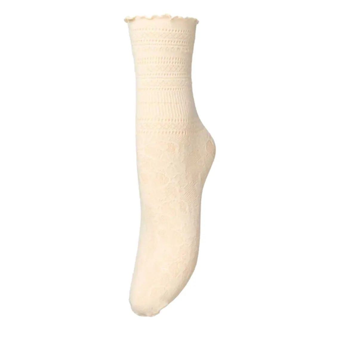 BLOOM LACE SOCK | BIRCH WHITE