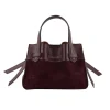 BLOSSOM DAIM SMALL TASKE | BORDEAUX