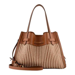 BLOSSOM TRESSÉ MEDIUM TASKE | GOLD