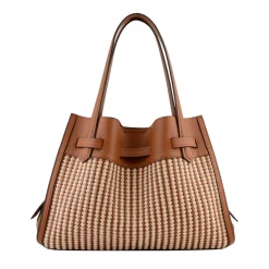 BLOSSOM TRESSÉ MEDIUM TASKE | GOLD