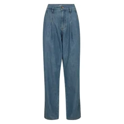 BOA PLEAT JEANS WASH BRISTOL | DENIM BLUE