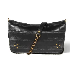 BOBI S TASKE | IMPRIMÉ CROCO NOIR