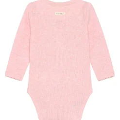 BODY LS RIB MELANGE | BLEACHED MAUVE MELANGE