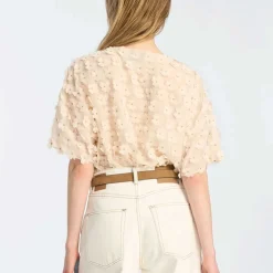 BOSSI BLUSE | CREME