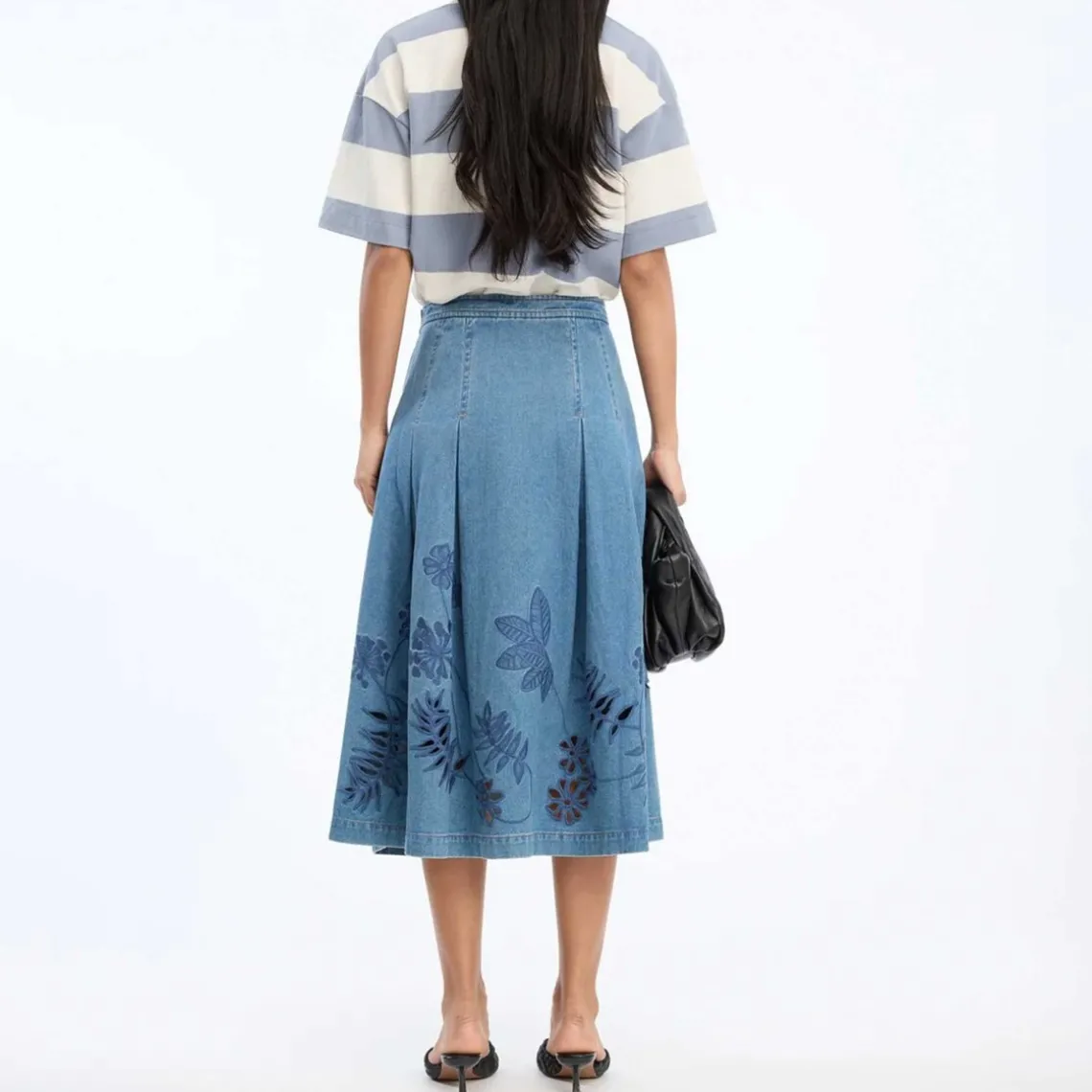 BOWEN SKIRT | BLUE