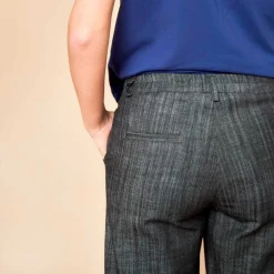 BOX BUKSER | BLACK DENIM