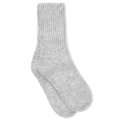 BOYFRIEND STRØMPER | LIGHT GREY MELANGE