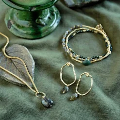 BRAVERY LABRADORITE EARRINGS