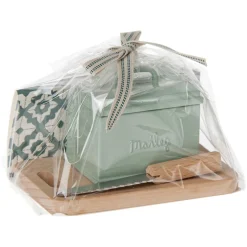 BRØDKASSE MED BRØD & KNIV